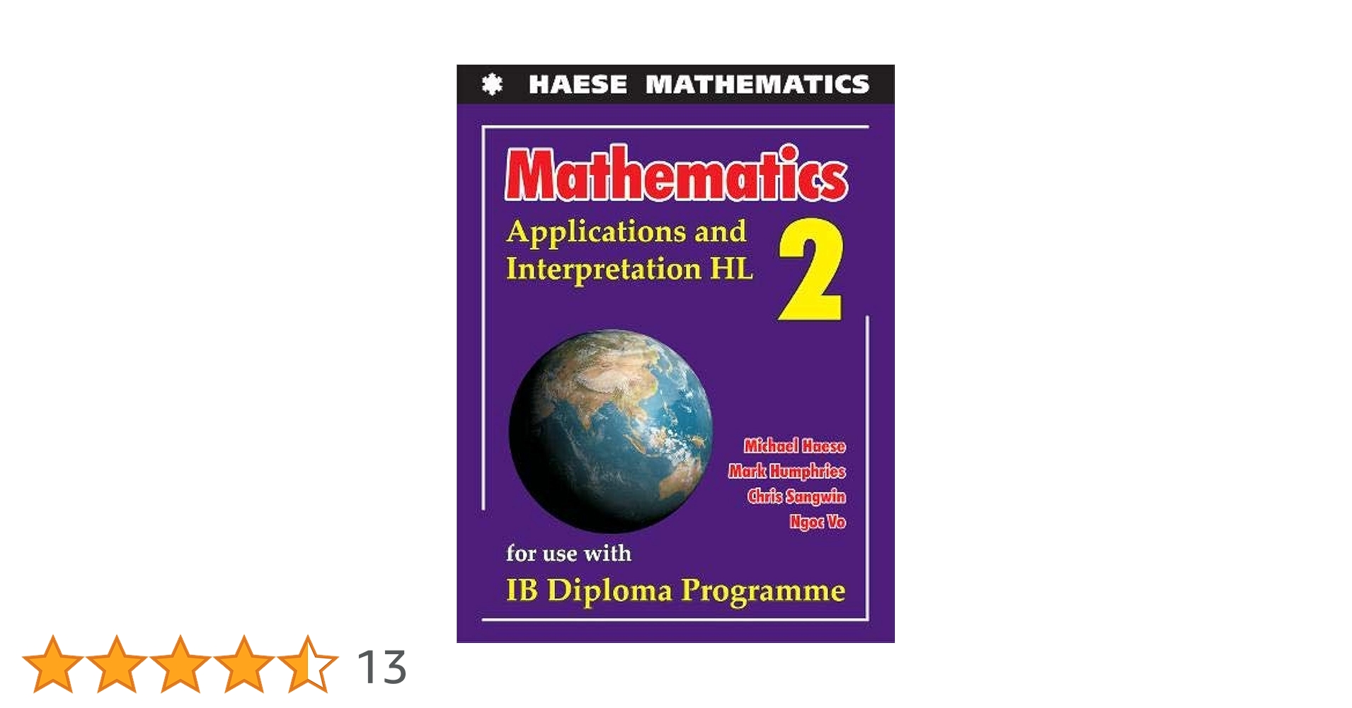 Buy Mathematics: Applications and Interpretation HL (Mathematics